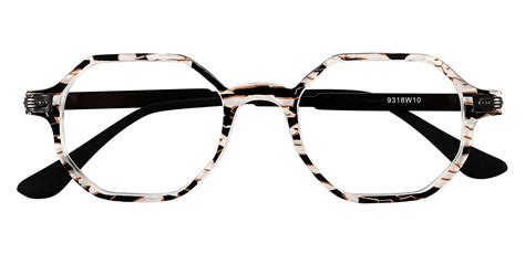 women's geometric eyeglass frames